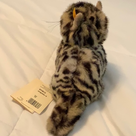 Steiff- Vintage -Cat-Jungkatze 16- 074813- Button in Ear- Perfect Condition - Picture 4 of 11